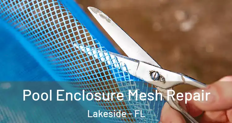  Pool Enclosure Mesh Repair Lakeside - FL